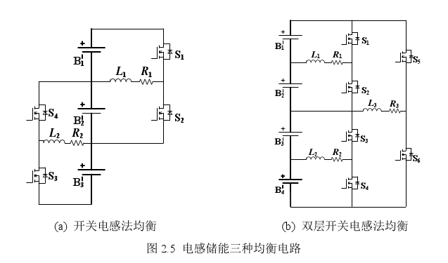 電感儲(chǔ)能三種均衡電路 電感儲(chǔ)能三種均衡電路