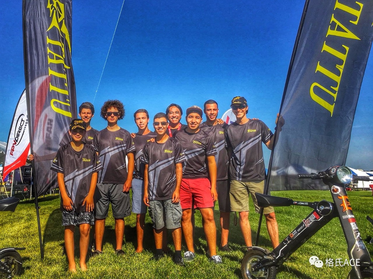 無人機比賽選手合影 無人機比賽選手合影