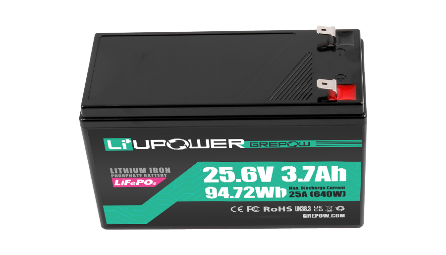 24V 3.7Ah 35C放電倍率Li+UPower系列UPS電源模塊化電池