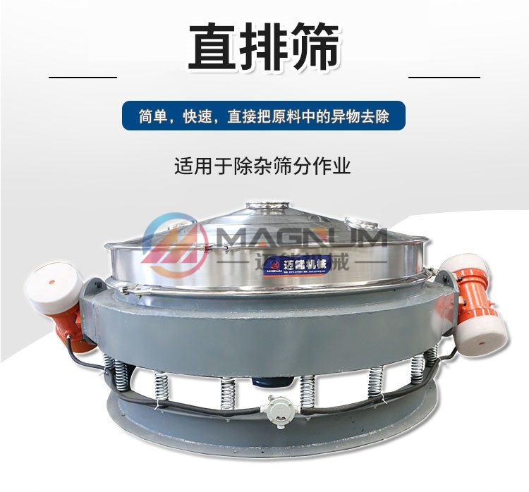 稀土粉體直排篩頭圖